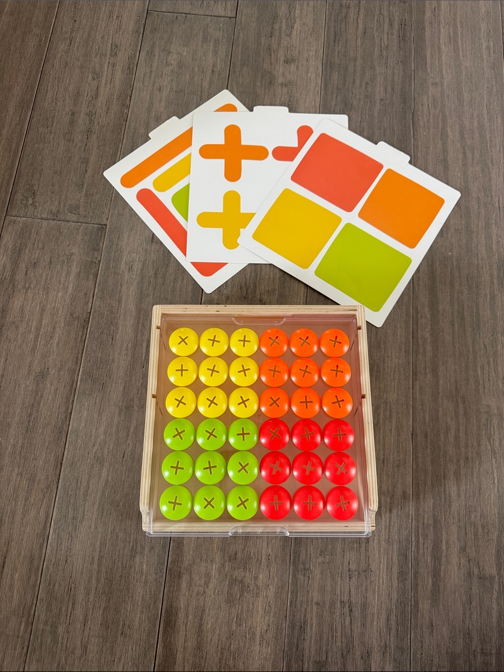 Lovevery mosaic button board